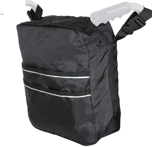 Rollstuhlaufbewahrungstasche Rollstuhltasche, Zubehör for Elektrorollstühle, Senioren, universelle Reisetasche for Rollstühle, zusammenklappbar, for die meisten Laufräder für die meisten Rollstühle