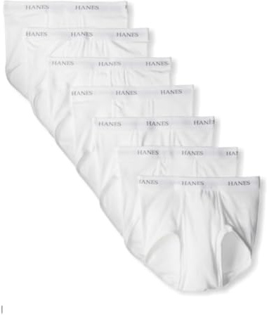 Hanes Ultimate Slip Comfort Flex pour Homme, Blanc, M
