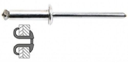 RIVET GRAF OU ECLATES 4,8X12(50)