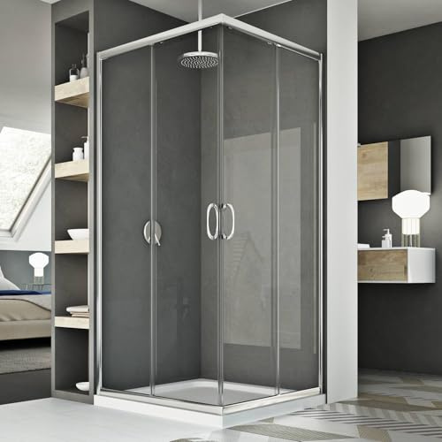 Cabine douche 70x120CM H185 transparent modèle junior