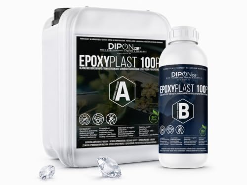 45 KG Epoxidharz 2K Epoxi Harz mit Härter Glasklar in Profi Qualität und geruchs- & emissionsarm. Epoxy Gießharz UV Stab. für Schmuck Holz Tisch Aquarium Terra Formenbau GFK Bodenbeschichtung