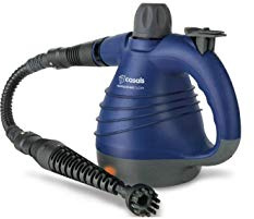 Casals Rapidissimo Clean - Limpiador de Vapor, Portátil y Manual,1050W, autonomía 40 minutos, 0.175L, color azul