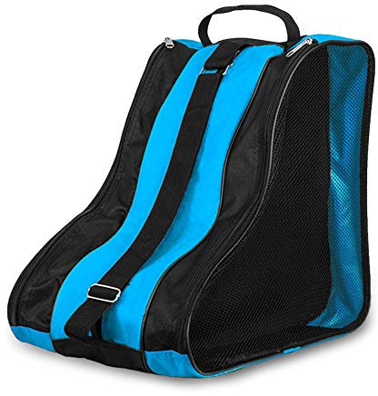 Lixada 3 Schichten Atmungsaktive Skate-Tragetasche für Kinder Rollschuhe Inline-Skates Schlittschuhe,Wasserabweisend Ice Skate Tasche Bag Unisex Kinder und Erwachsene