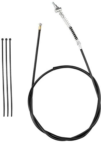 FVRITO 172cm 67 inch Rear Drum Brake Cable Line for 196cc 6.5 Hp Baja Heat Warrior Hensim Massimo MB165 MB200 Coleman Trail CT200U CT200U-EX BT200X Yerf-Dog Mini Bike Motorsports ATV Scooter Dirt Bike