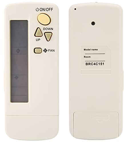 Goshyda Control Remoto De Aire Acondicionado, Resistencia Universal A La Abrasión, Durabilidad, Control Remoto De Aire Acondicionado para Daikin BRC4C151 BRC4C152 BRC4C153 BRC4C158 BRC4C159 BRC4C160
