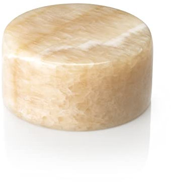 Auraglow Marmor Stein Salz Effekt Stil LED Stimmungslicht Glow Warmweiß Lampe mit Timer-Funktion - Perfekt für Schlafzimmer, Lounge oder Büro - Klein