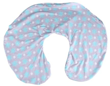 Housse de coussin d'allaitement amovible pour nouveau-né en forme de U - Jolie housse de coussin d'allaitement imprimée