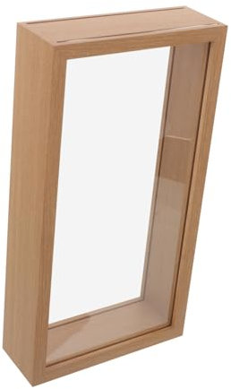 Ciieeo Blumenstrauß-Box Getrocknete Blumen Display Aus Holz Schattenbox Rahmen Probenhalter 15 X 30 cm Für Zuhause Dekorativ