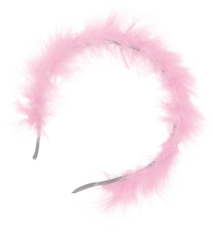 BELLIFFY Eleganter Feder-haarreif Damen Haarband Karnevalsfedern Leicht Und Strapazierfähig Feminin Haar-accessoire Für Party Cosplay Geburtstag Festliche Kopfbedeckung