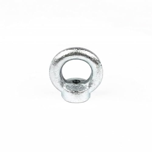 BK Shop DIN582 Ringmutter M6 Verzinkter Stahl | Hochfeste Ringösen zum Heben, Vielseitige Anwendung, Ideal für Bauprojekte & Industrie