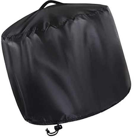 TOYANDONA Housse De Protection Ronde Pour Foyer De Terrasse Imperméable Cordon De Serrage Facile à Installer Nettoyer