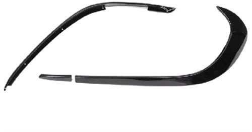 KDZDJH Becquets Avant Voiture pour Mercedes Benz A Class W176 A180 A200 A220 A250 AMG A45 2016-2018 Lèvre Kits Pare Chocs Aileron Remplacement Couteau À Vent Prise d'air