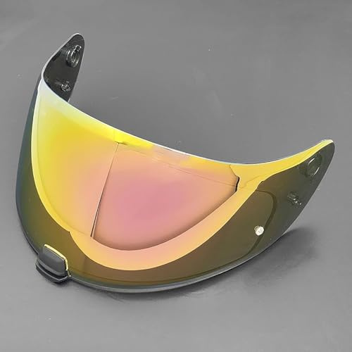 GHHVM Visiere Casque Moto pour HJC C70 FG-17 IS-17 FG-St AZ, Visière Teintée Casque de Moto Accessoires de Remplacement, Anti-Rayures Protection Shield