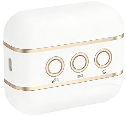 FxaumsGxuk Coupe-Ongles Électrique - Polisseur Rechargeable 3 Vitesses - Coupe-Ongles Rechargeable 2 en 1 Avec Lumière LED | Pour Soin des Ongles Adultes Seniors Polissage à Domicile et en Voyage