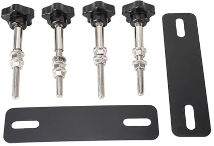 Kit Perni di Fissaggio per Pedane di Recupero, Compatibile con Spazi Foro da 4.72 a 6.69 Pollici - Risparmio Spazio, Installazione Facile, Accesso Rapido per Veicoli Fuoristrada