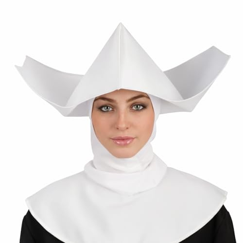 Carnival Toys 5733 - Nonnenhaube, weiß