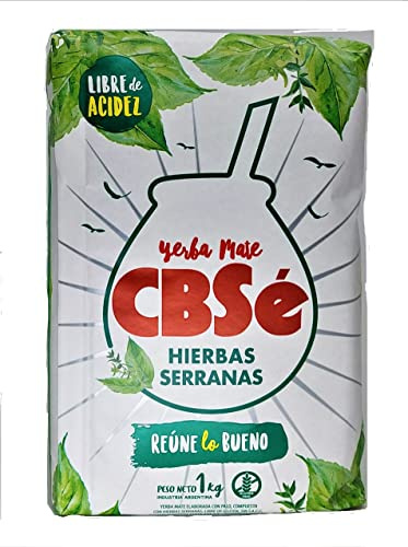 Yerba Mate CbSé Hierbas Serranas 1Kg