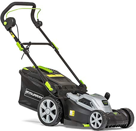 Murray 2691584 EC370 37 cm Electric Corded Lawn Mower, Push, 5 Years Warranty, Black