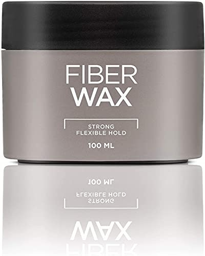 Vision Haircare Fiber Wax, Perfect Hair Styling Wax für kurze bis mittlere Haarlängen, Bettkopf oder stachelige Frisuren - Vegan 100ml
