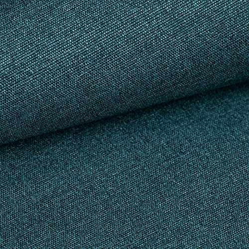 HEKO PANELS Polsterstoff Meterware, Polyester Möbelstoff, reißfest, Petrol | Möbelstoff zum Polstern, abriebfest, für Ecksofa, Sessel, Stuhl, Polstermöbel, Meterware 146 cm Breite