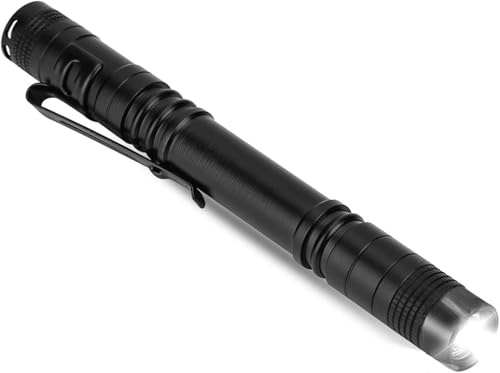 Honiwu Mini Taschenlampe, LED Pocket Stift Licht, wasserdichte Kleine Pen Light, Kleine Taschenlampel Für Camping Wandern Haushalt Angeln