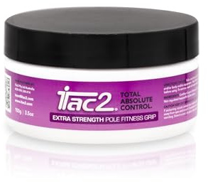 ITAC2® Extra Strength Pole Grip (100g / 3.5oz) – Long-Lasting Beeswax Grip Aid for Pole Dancing, Aerial Silks, Fitness & Sports – Natural, Waterproof, Anti-Slip Formula for Dry Hands