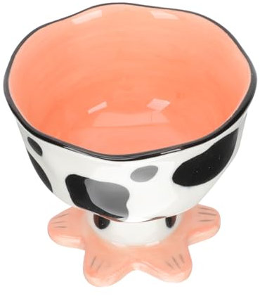 Mikinona Bol à Dessert Céramique Décoratif Coupe à Glace Originale Avec Motif De Pour Salades Et Desserts Petite Pour Usage Domestique Et Professionnel
