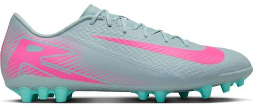 Nike Mercurial Vapor 16 Academy AG Low-Top Soccer Cleats (FQ8364-301, Ocean Cube/Pink Blast) Size 11.5
