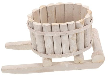 KOMBIUDA Handmade Christmas Cactus Pots Vintage Sleigh Planter Perfect