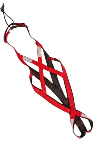 Hundeschlittengeschirr zum Ziehen,Gewichtszuggeschirr für Hunde | Hundezuggeschirr für Hundeschlitten - Reflektierender Riemen, Schlitten-Hundewagen, gewichtetes Geschirr für Hundetraining, Bikejöring