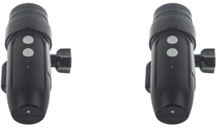 Tityvirnix Set di 2 videocamere per sport all'aria aperta, per auto, bici, bici, moto
