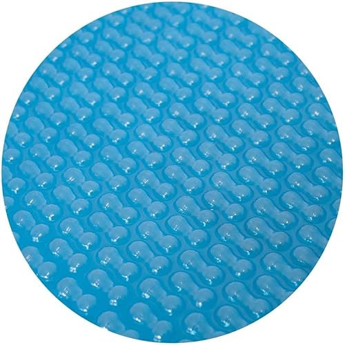 Solarplane Light Blue 400 µm GeoBubble Rund 450 cm Erwärmung Solarfolie Pool