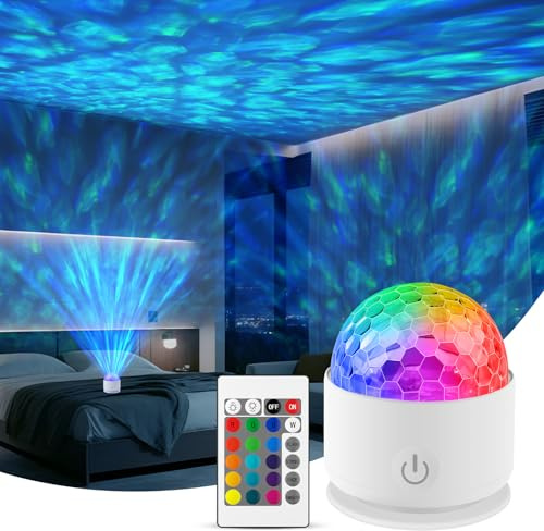 Fokky Proiettore a LED cielo stellato, proiettore cielo stellato per bambini con telecomando, luce notturna cielo stellato Galaxy Projector per regalo festa camera decorazione