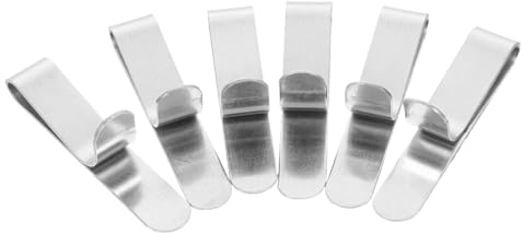 Kichvoe Lot De 6 Anneaux à Gâteaux Mousse Pinces Inox Réglables, Clips De Fixation Pour Cercles à Pâtisserie De 6-10 Cm, Accessoires De Cuisson Pour Desserts Et Pâtisseries Professionnels