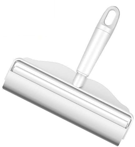 Vibsky Rodillo de pelusa extra ancho de 16 cm con mango telescópico para eliminar el pelo de mascotas en muebles, suelos y cortinas