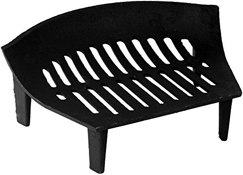 Fire Vida Cast Iron Fire Grate, Small, Black