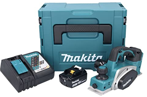 Makita DKP 180 RF1J Mandoline sans fil 18 V avec batterie BL 1830 et chargeur DC18RC