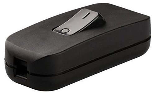 Legrand – Interruttore stretto di arresto per lampada, 250 V), nero, 040194E, 250 voltsV