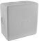 DEBFLEX - Scatola di derivazione impermeabile IP55 - Per collegamento sicuro dei cavi - posa sporgente - Grigio - 115 x 115 x 60 mm