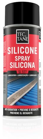 TECTANE SL 527 Silicona Spray, Lubricante no Graso, Adecuado como Agente Desmoldeante, Protector de Plásticos, Madera, Caucho y Metales, Interior y Exterior, Bote 400 ml
