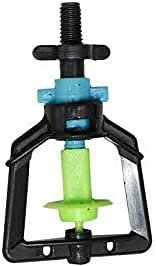 Aspersor de Jardín Automático Kit Nebulizador Riego de jardín Invernadero de riego de 360 grados Boquilla de aspersión de refracción giratoria colgante con conector de púa roscado 10 piezas