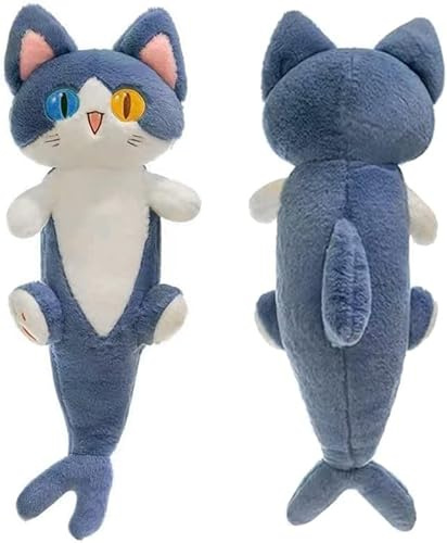 JOSON Cute Plush Shark Toy, Soft Cartoon Shark cat Filled Animal Pillow, Suitable for Birthday for Boys and Girls (33.5 inches)