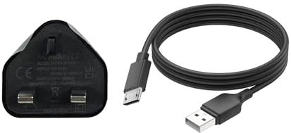 TOKVIA Micro USB Mains Charger UK Plug,with Micro USB Cable T201/T221/T288