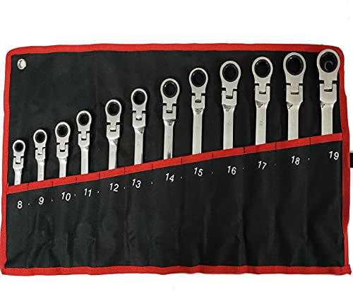 Llave de Carraca,Llave Manual Metrica, Juego de llaves multiherramienta Llave de trinquete Llaves inglesas Herramientas manuales Juego de llaves Llave universal for automóvil Herramientas de reparació