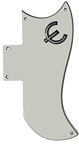 Für Gibson SG 61 Style W/Metal e Gitarren-Pickguard-Teile (5-lagig, weiß)