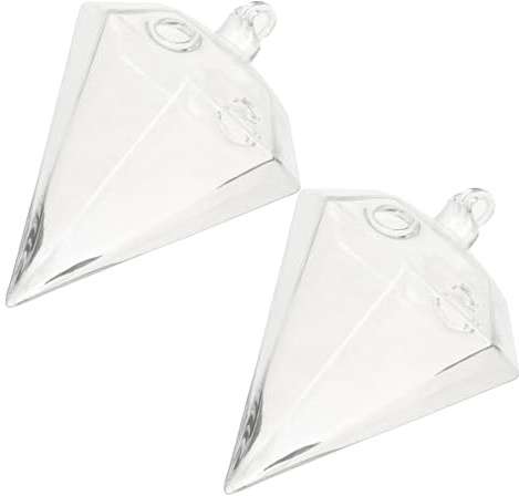 TOYANDONA 2piezas Jarrones De Maceta Colgante De Vidrio Transparente para Plantas y Decoración De Interiores Incluye Soporte De Pack De Unidades