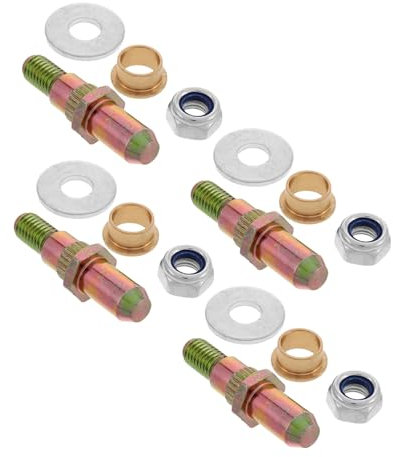 Garneck 4sets Kit Riparazione Cerniere Portiere Auto Perni e Boccole Cerniere Porte Laterali Strumenti Riparazione Essenziali Diverse