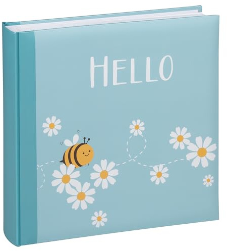 walther design Fotoalbum blau, 26x25 cm, Kinderalbum Hello Be FA-281-1