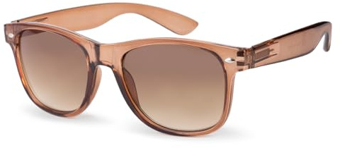 SKYWAY Lesebrille mit Sonnenschutz Damen und Herren, Modische Klassische Outdoor-Lesesonnenbrille mit Blaulichtblockierung Federscharnier, UV400-Schutz (Braun,2.0)