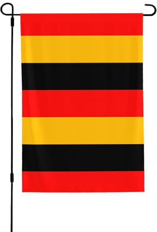 Bandera de Alemania. Adecuada para uso en interiores y exteriores, perfecta para el hogar, jardín, eventos y exhibiciones patrióticas.